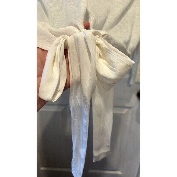 LC Lauren Conrad Runway Collection Lace Open Back Sweater  XL  Holiday‎ Party - Picture 9 of 11